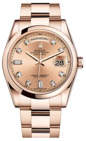 Rolex - Day-Date President Pink Gold - Domed Bezel