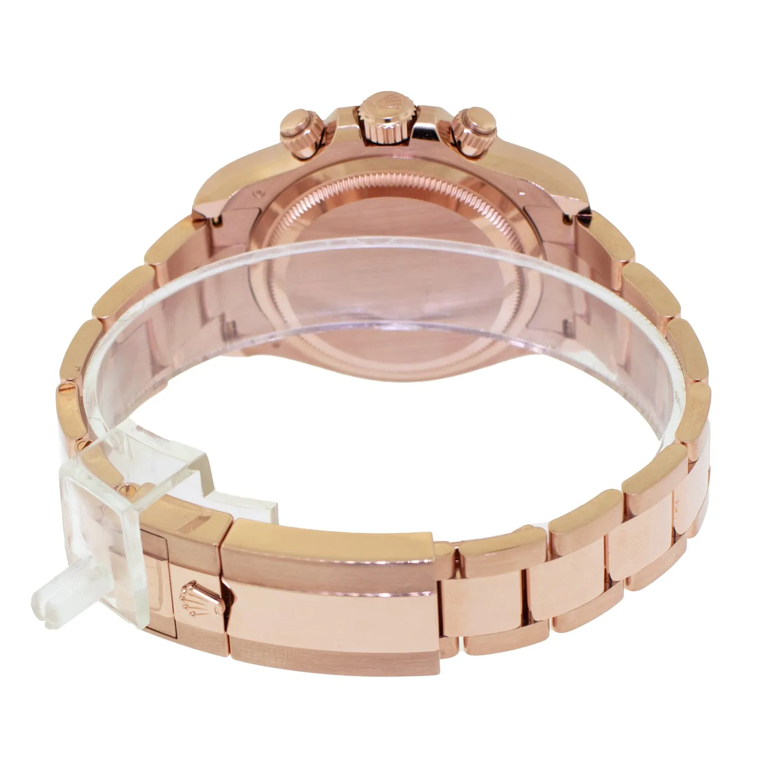 Rolex Daytona 40mm Everose Gold Black Index Dial & Gold Bezel 126505