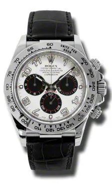 Rolex - Daytona White Gold - Leather Strap