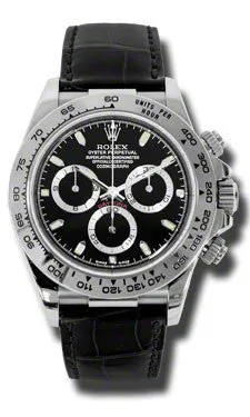 Rolex - Daytona White Gold - Leather Strap