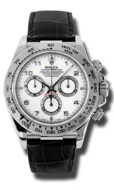 Rolex - Daytona White Gold - Leather Strap