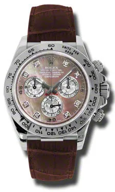 Rolex - Daytona White Gold - Leather Strap