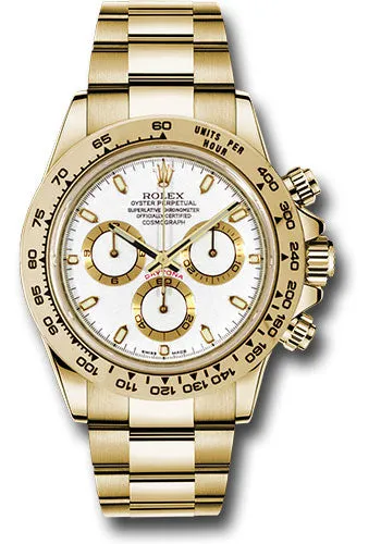 Rolex - Daytona - Yellow Gold - Gold Bracelet