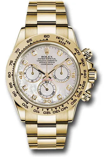Rolex - Daytona - Yellow Gold - Gold Bracelet