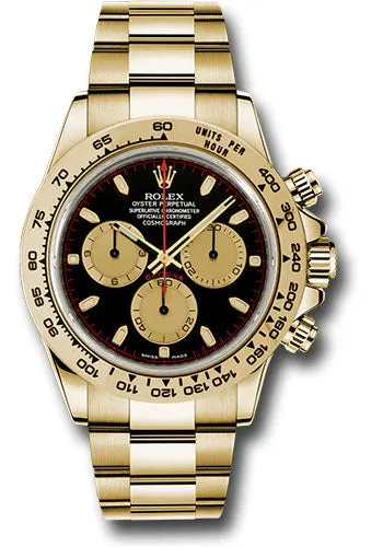 Rolex - Daytona - Yellow Gold - Gold Bracelet
