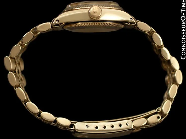 Rolex Ladies Oyster Perpetual Champagne Dial Ref. 6719 - 14K Gold