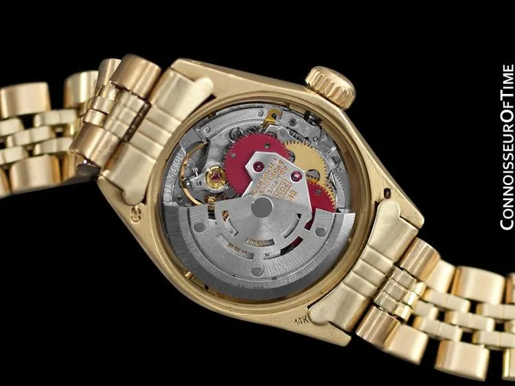 Rolex Ladies Oyster Perpetual Champagne Dial Ref. 6719 - 14K Gold
