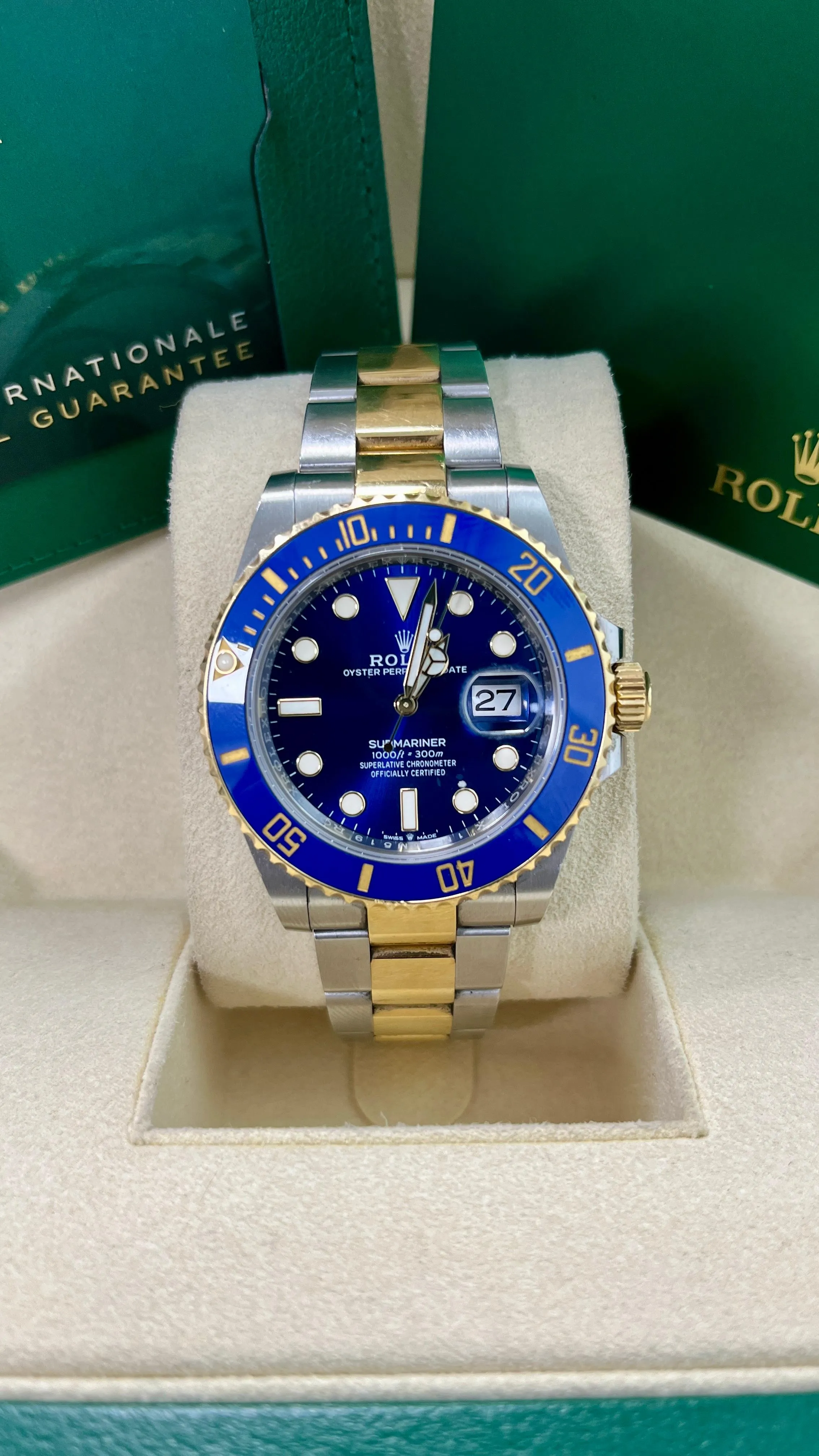 Rolex Submariner Date 126613LB Blue Dial (2021)