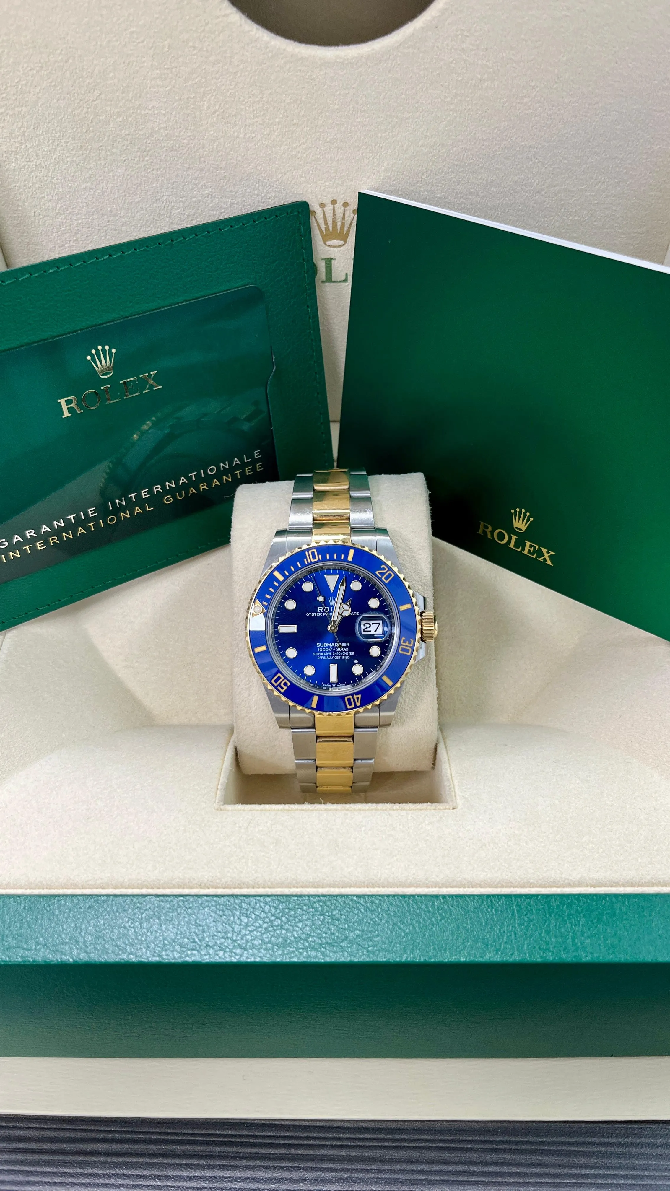 Rolex Submariner Date 126613LB Blue Dial (2021)