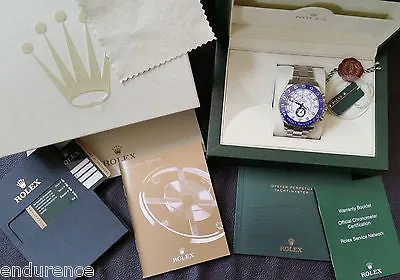 ROLEX YACHT-MASTER II 116680 STAINLESS 44MM NEW MODEL BOX WARRANTY CARD
