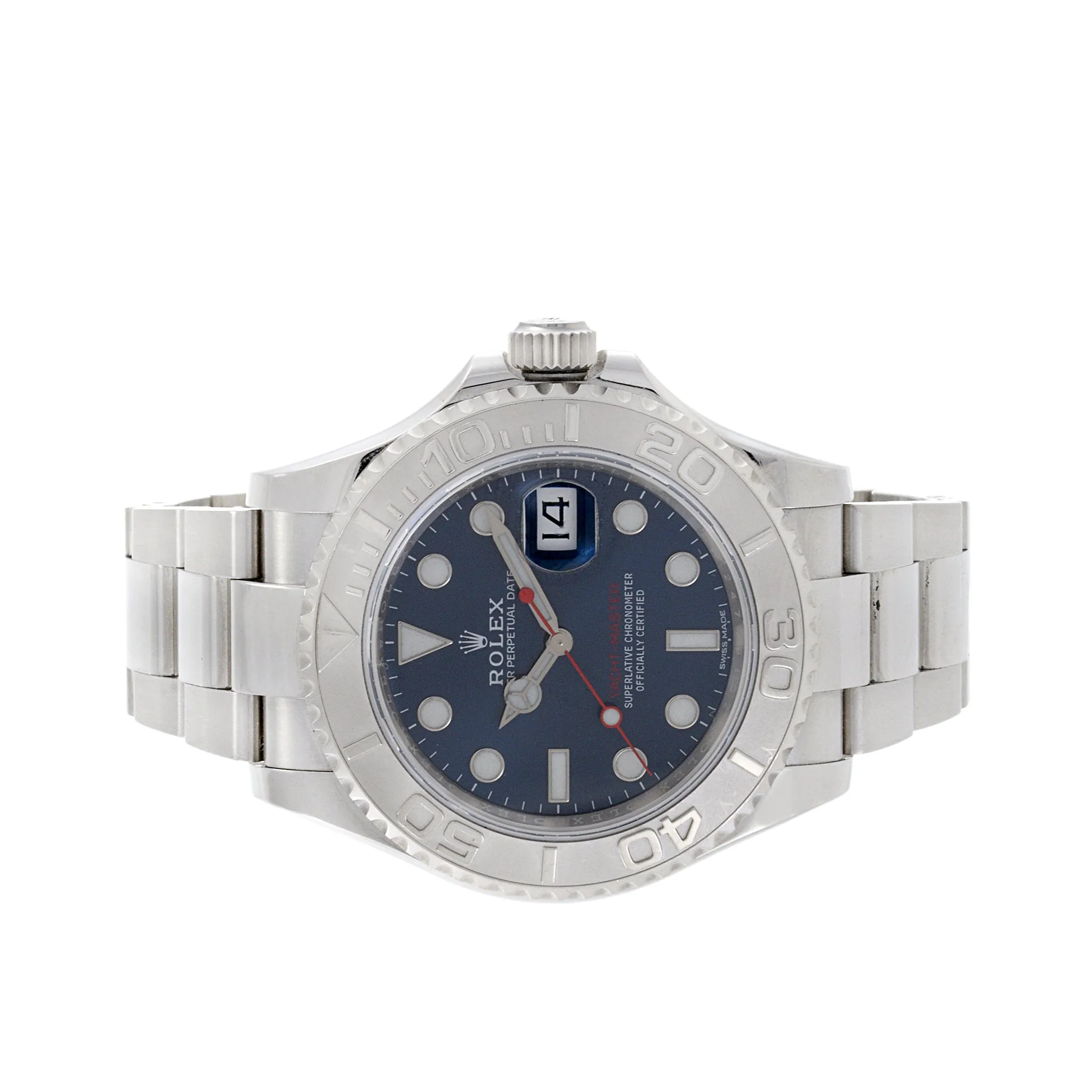 Rolex Yacht-Master Reference 116622 Stainless Steel and Platinum