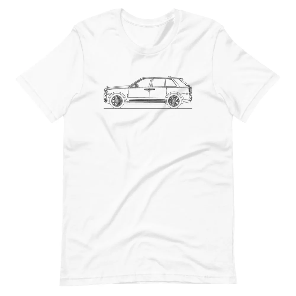 Rolls-Royce Cullinan Black Badge silhouette T-shirt