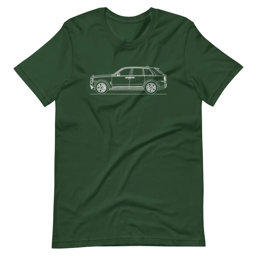 Rolls-Royce Cullinan Black Badge silhouette T-shirt