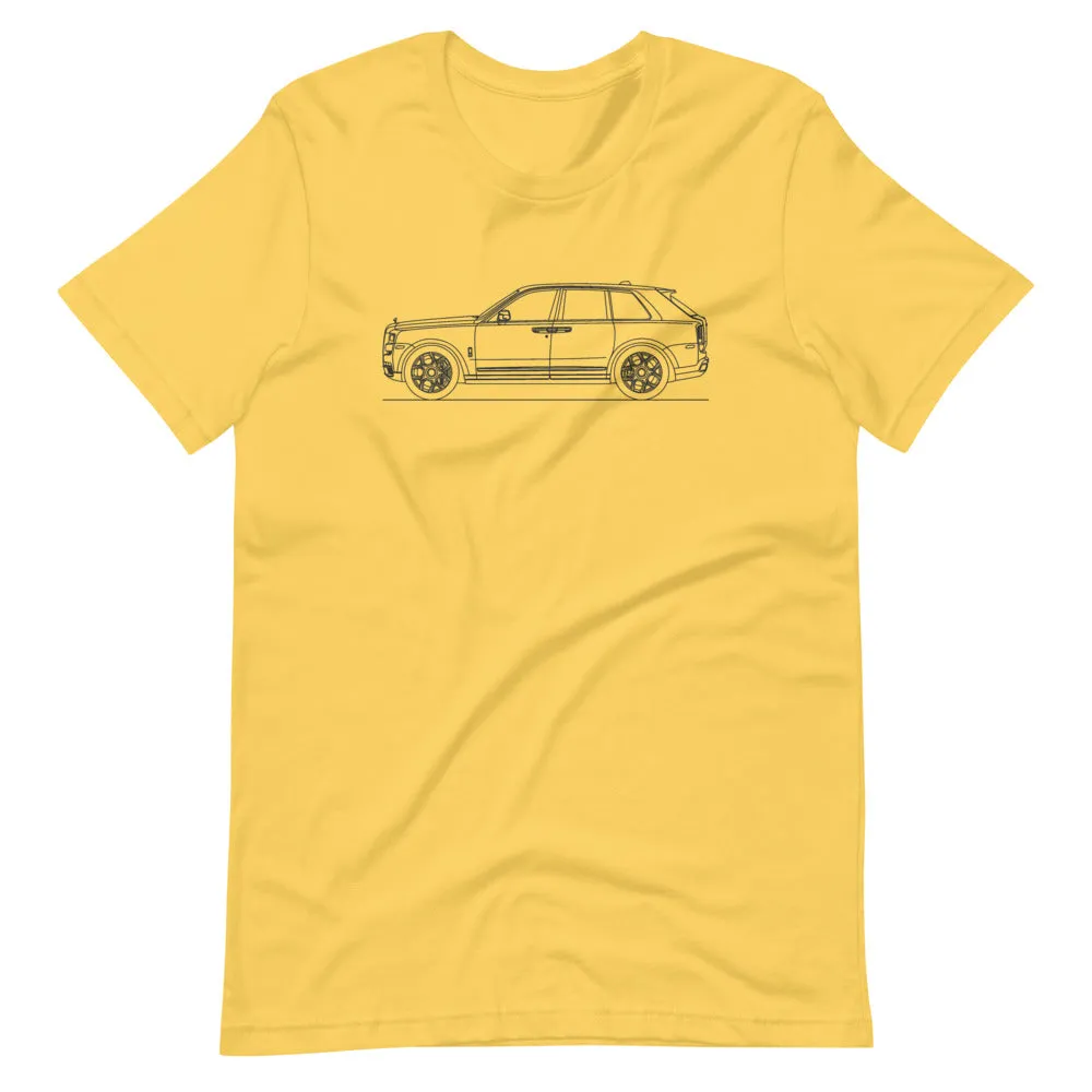 Rolls-Royce Cullinan Black Badge silhouette T-shirt