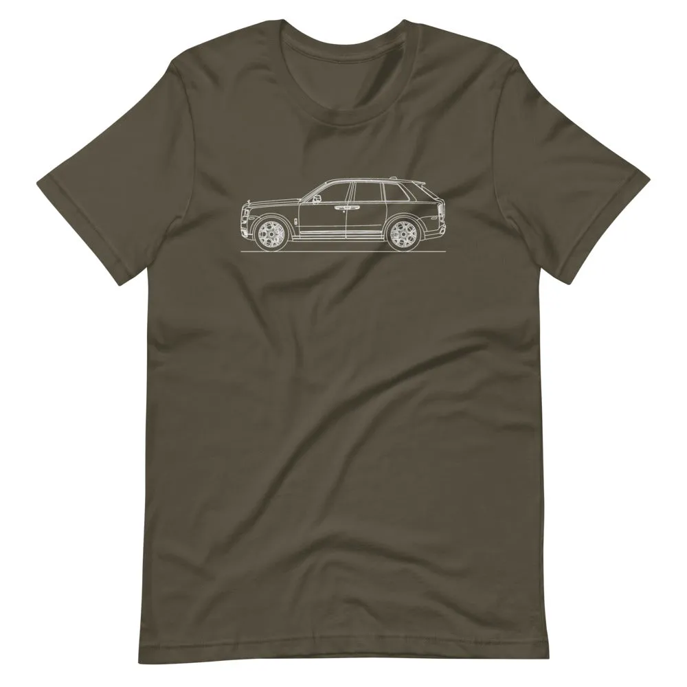 Rolls-Royce Cullinan Black Badge silhouette T-shirt