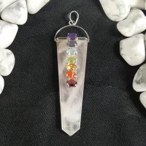 Rose Quartz Chakra Pendant
