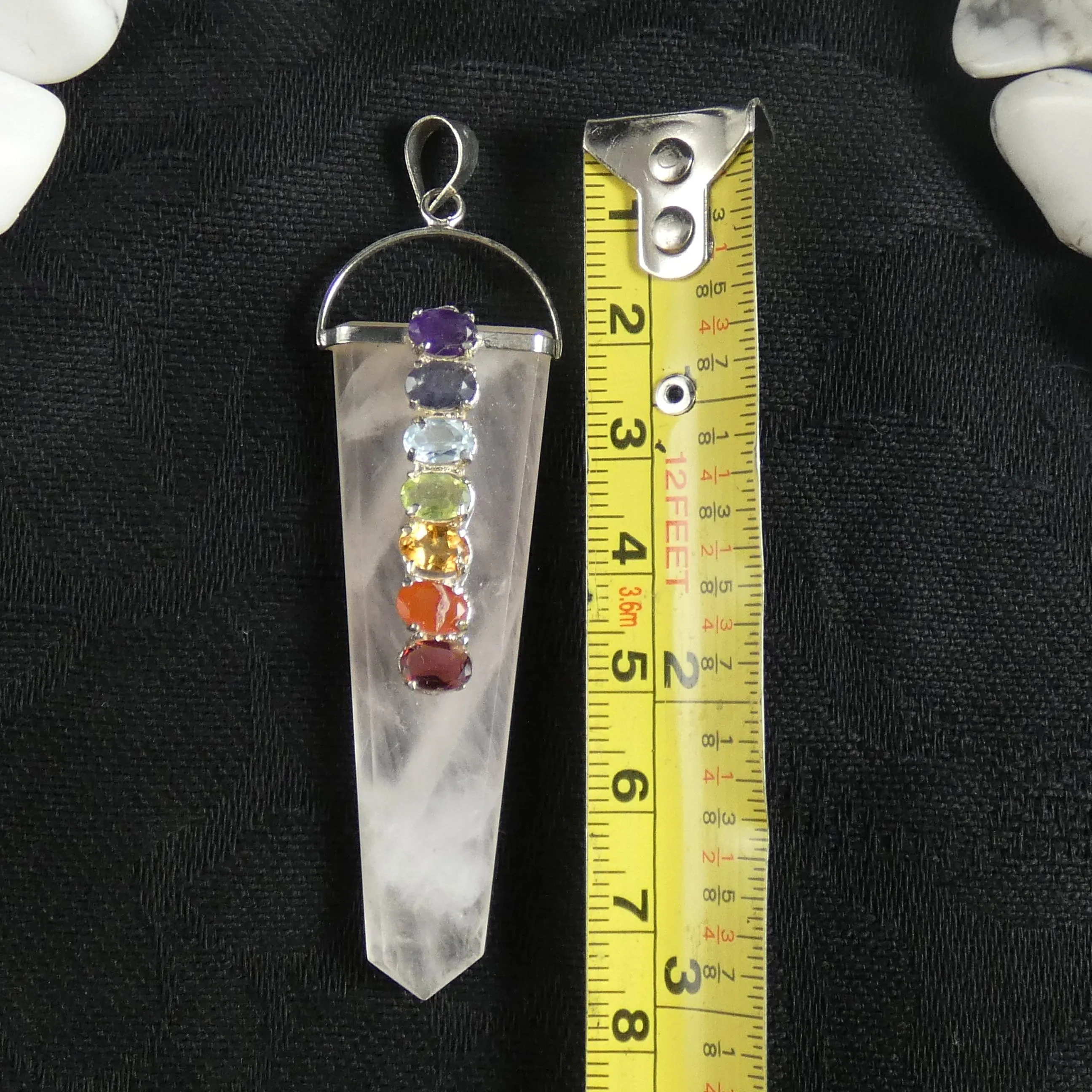 Rose Quartz Chakra Pendant