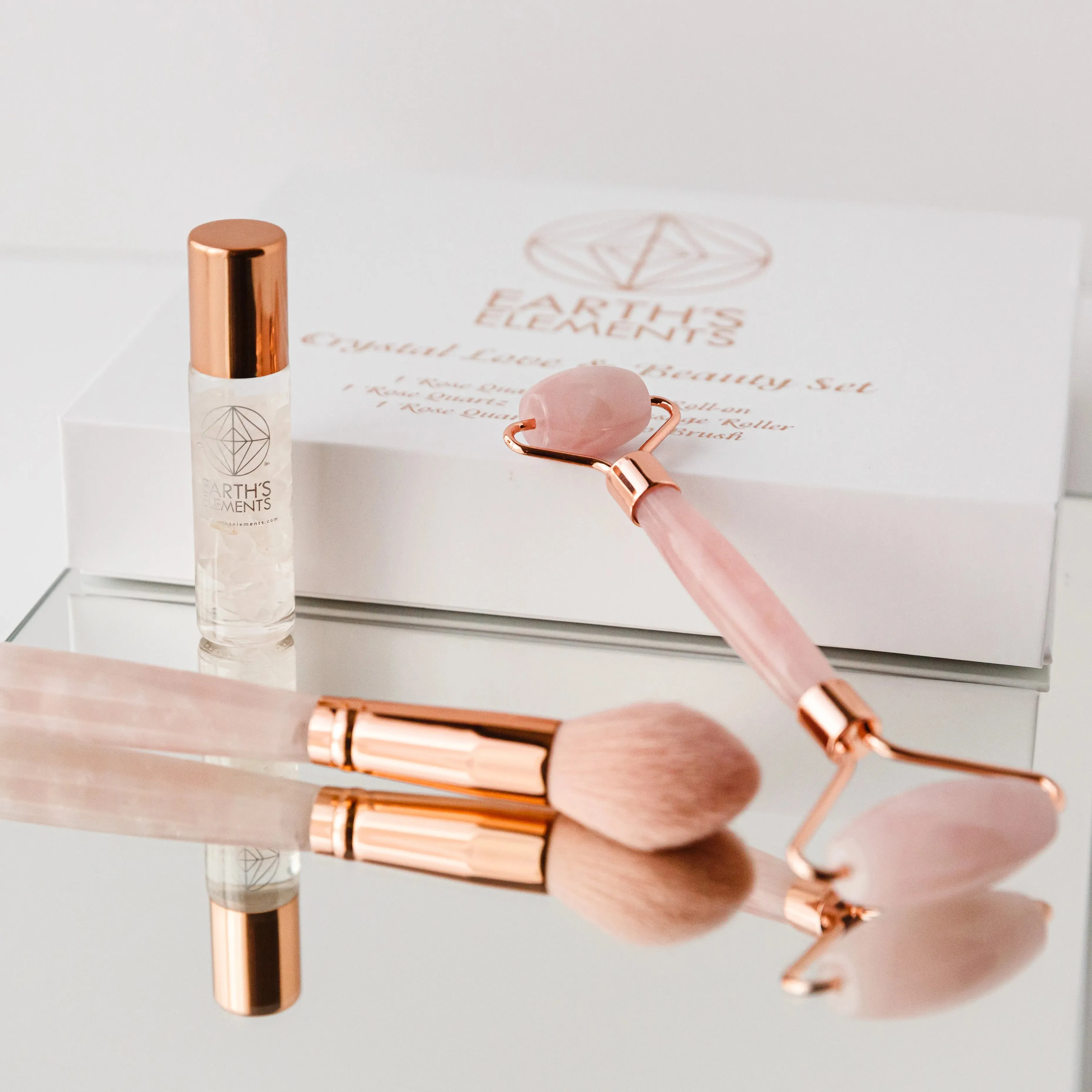 Rose Quartz Facial Beauty Set