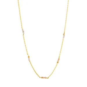 Rose Quartz Hali Necklace