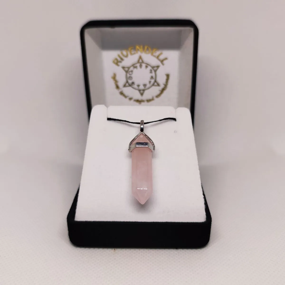Rose Quartz Point Pendant