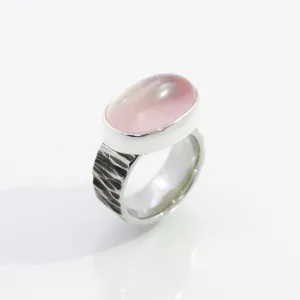 Rose Quartz Ring