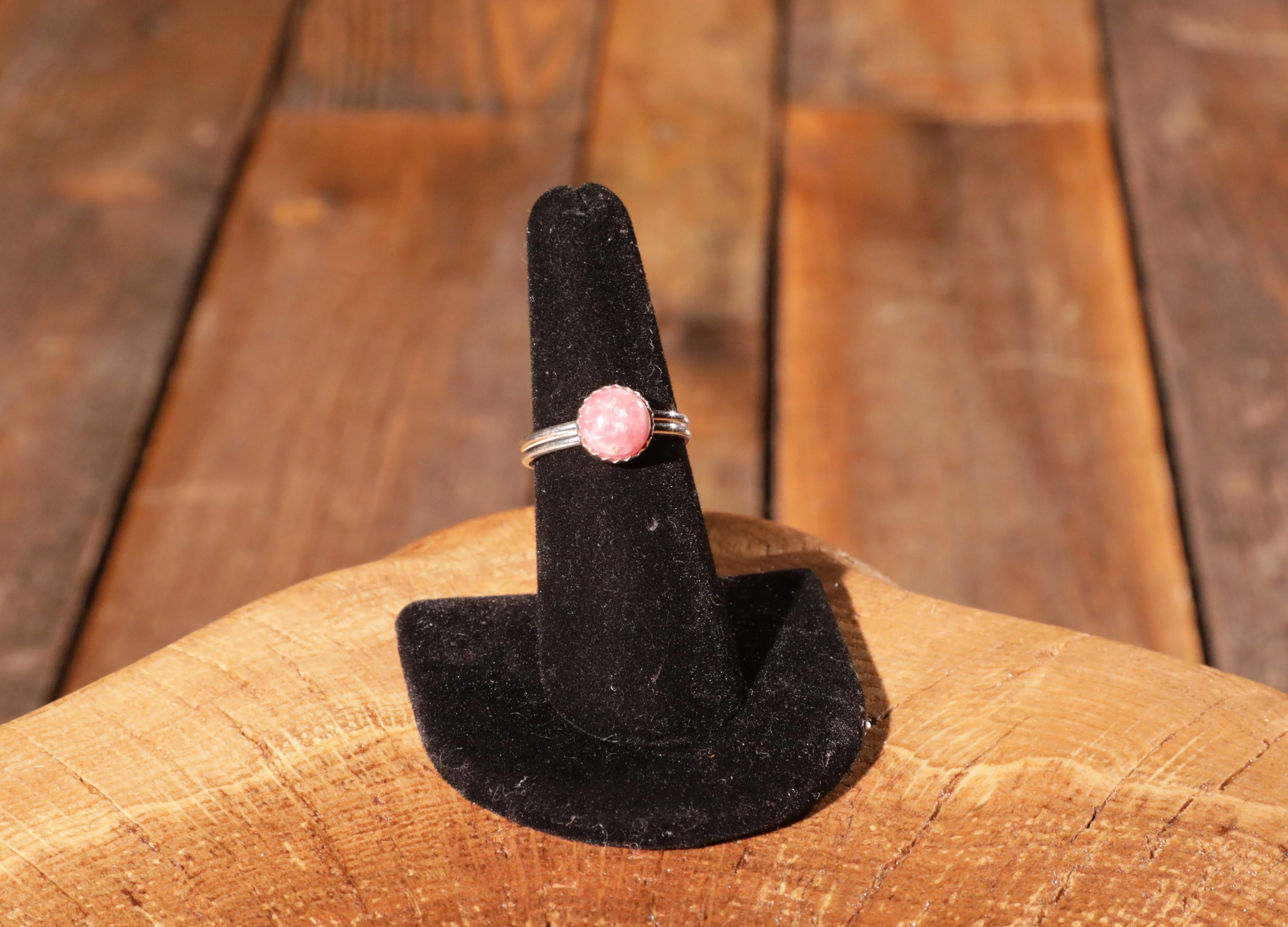 Rose Quartz Ring