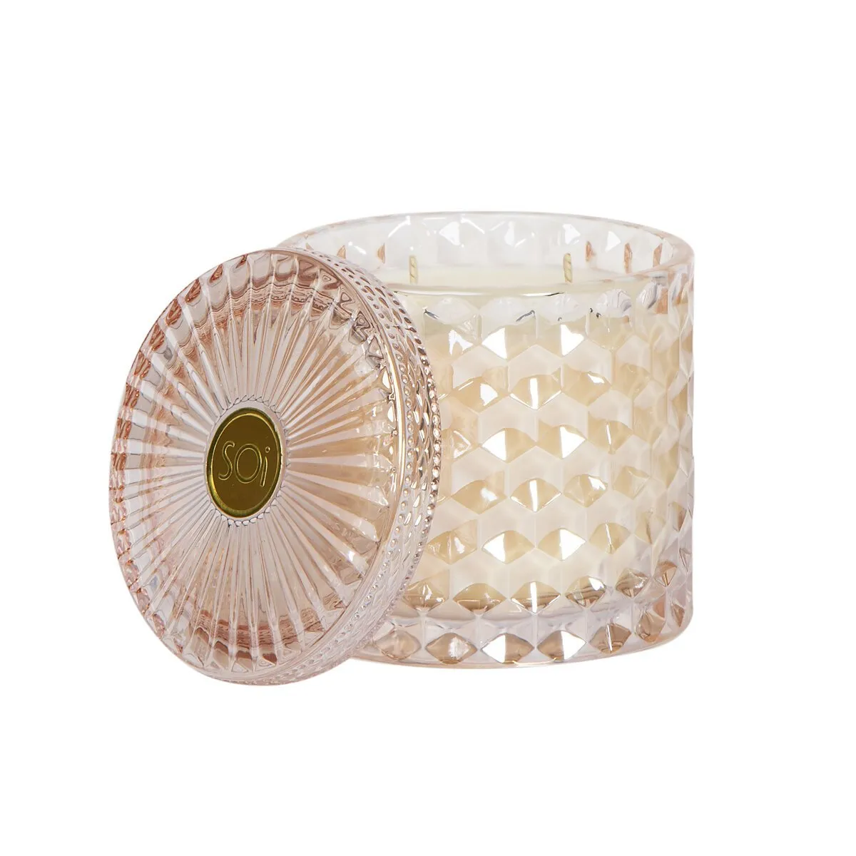 Rose Vanille | 15oz Natural Soy Candle | Double Wick