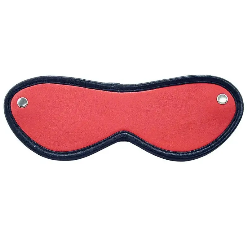 Rouge Garments Red Bondage Blindfold Eye Mask for Bdsm Couples