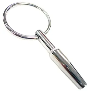 Rouge Garments Stainless Steel Urethral Sound Probe with Ring