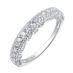 Round Diamond Wedding Band