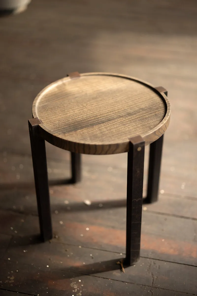 Round Modern Side Table | Waverly Limited Edition and One of a Kind