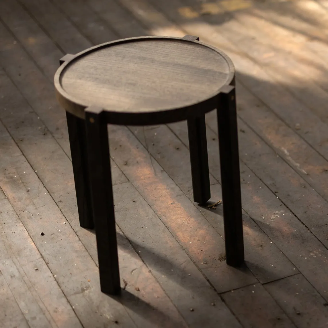 Round Modern Side Table | Waverly Limited Edition and One of a Kind