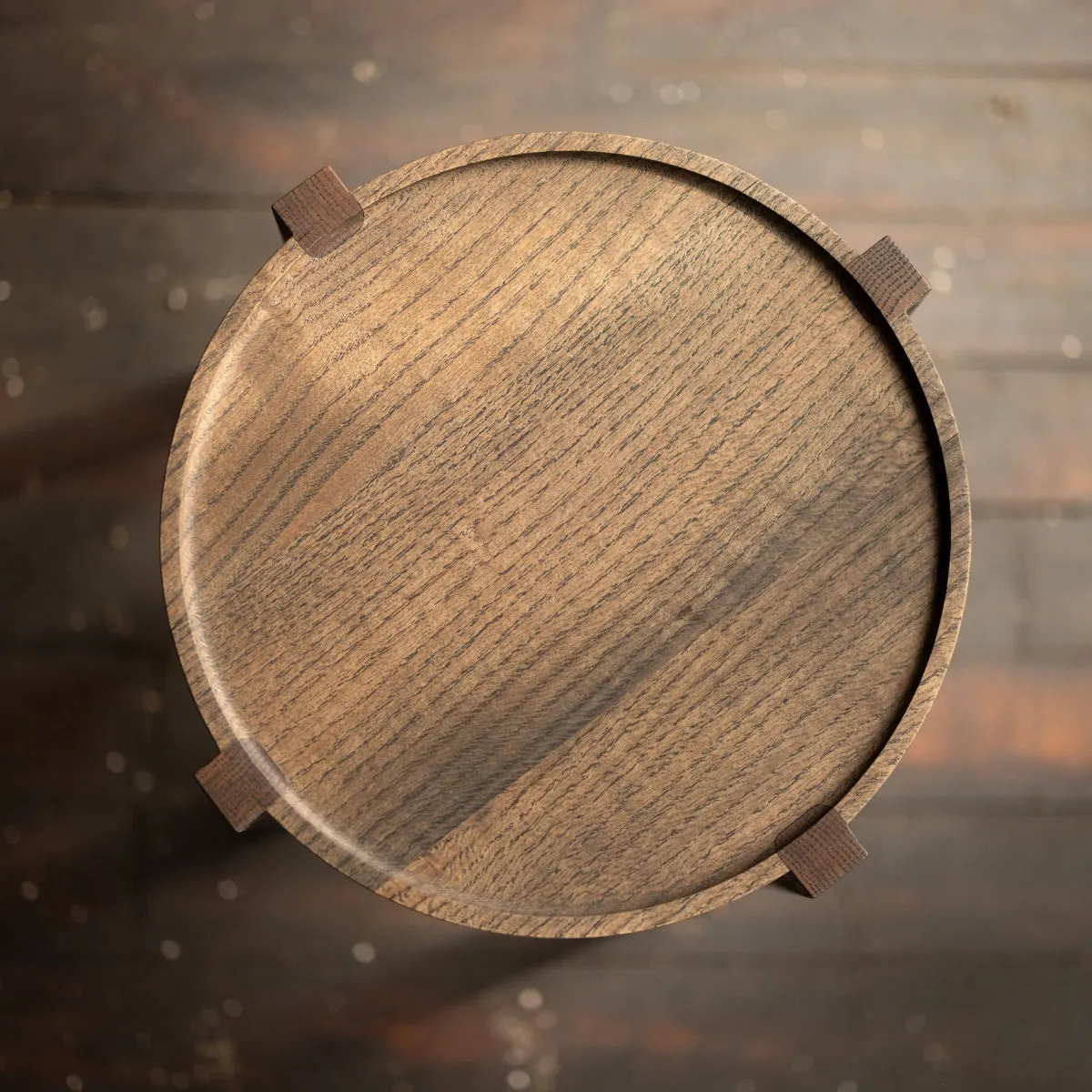 Round Modern Side Table | Waverly Limited Edition and One of a Kind