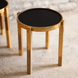 Round Modern Side Table | Waverly Limited Edition and One of a Kind