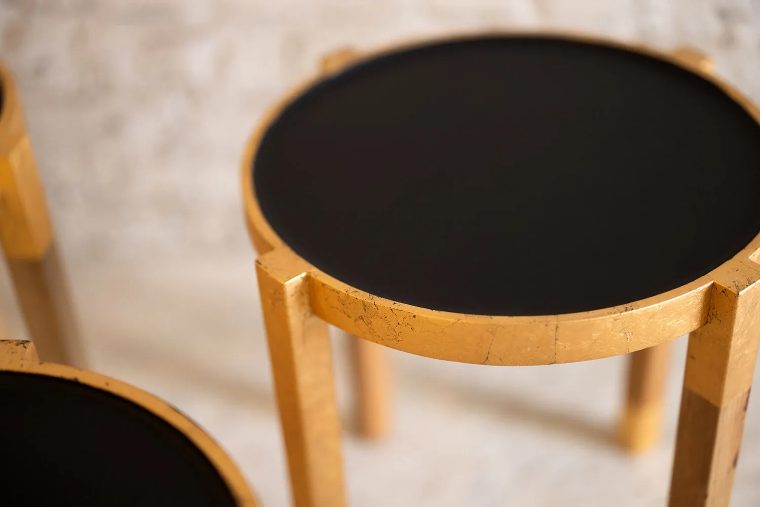 Round Modern Side Table | Waverly Limited Edition and One of a Kind