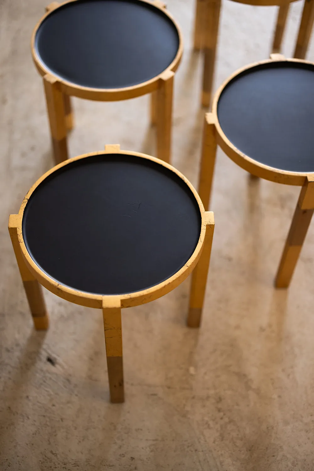 Round Modern Side Table | Waverly Limited Edition and One of a Kind