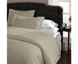 Royal Comfort King 1500TC Markle Collection Cotton Blend Quilt Cover Set - STONE