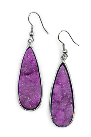 Royal Quartz Drop Earrings