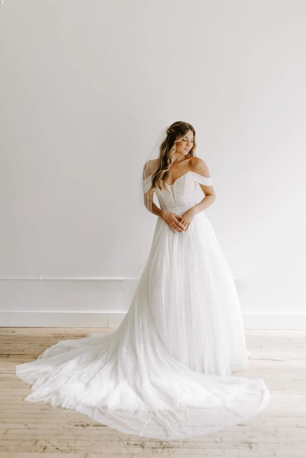 Roycebridal Kennedy Blue Eileen Plain Tulle Veil