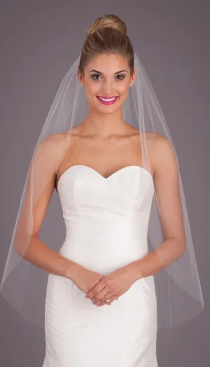 Roycebridal Kennedy Blue Jane Raw Edge Veil