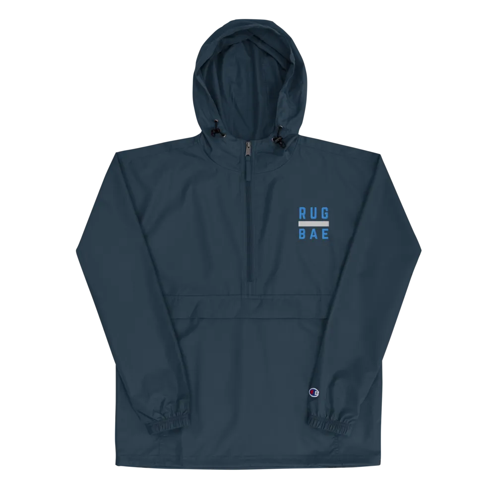 RUGBAE Embroidered Champion Packable Jacket