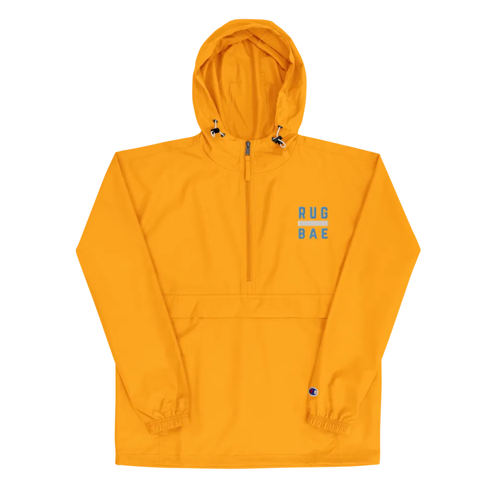 RUGBAE Embroidered Champion Packable Jacket