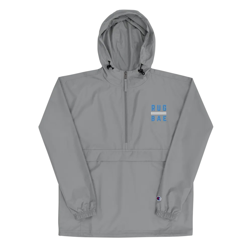 RUGBAE Embroidered Champion Packable Jacket