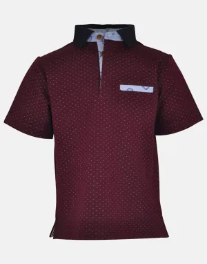 Rupert: Burgundy polo