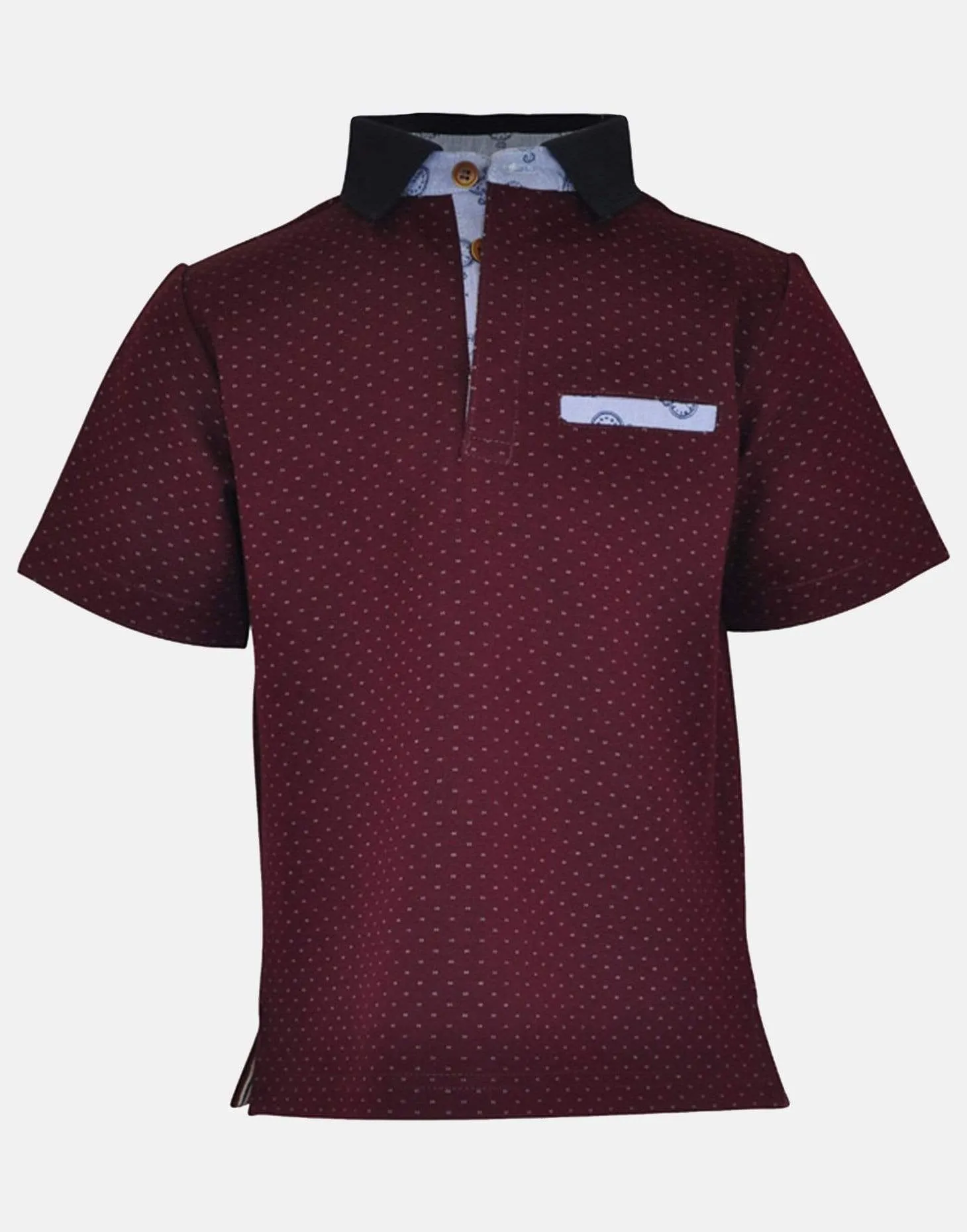 Rupert: Burgundy polo