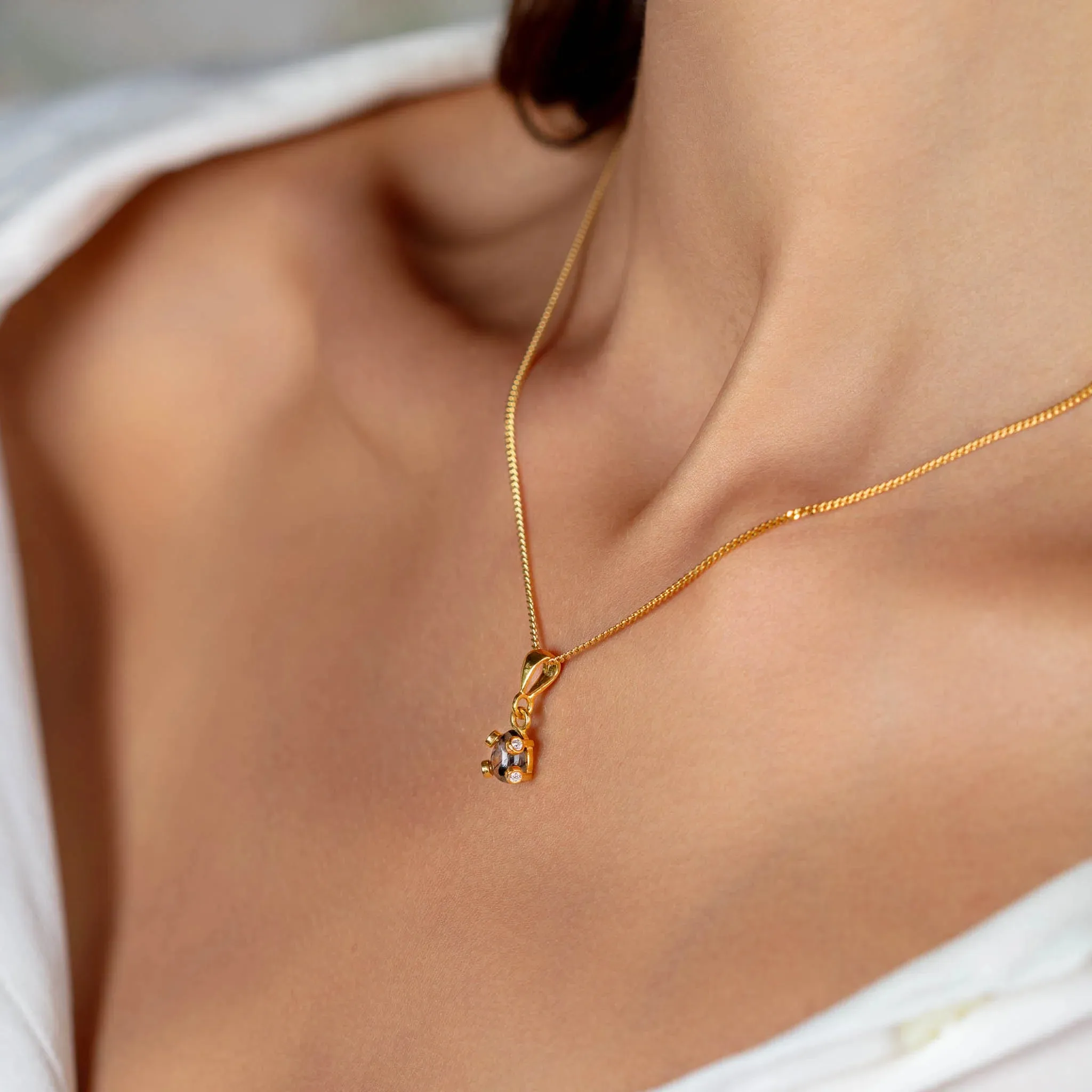 Rutile Quartz Necklace