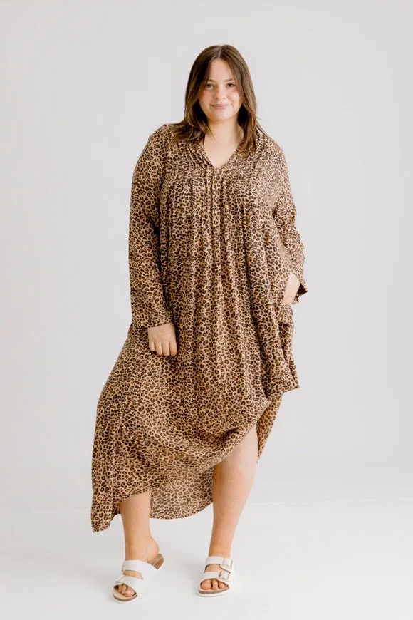 Saharan Leopard Dress