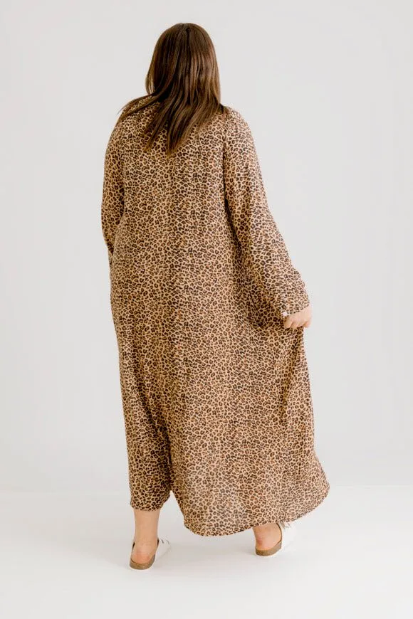 Saharan Leopard Dress