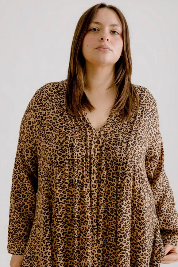 Saharan Leopard Dress