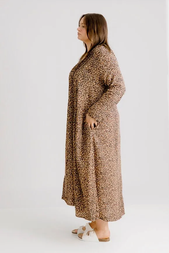 Saharan Leopard Dress